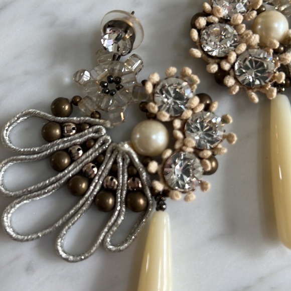 BHLDN Crystal Drop Earrings - Picture 2 of 5